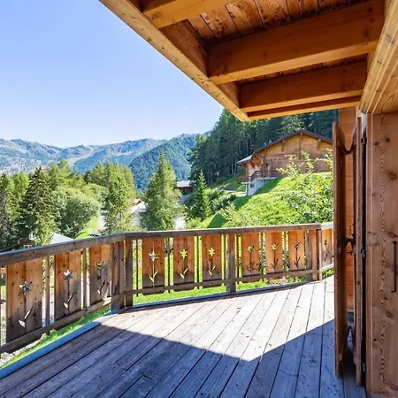 Grand Swiss Chalet Cou Cou For 10 Next To Skilift!