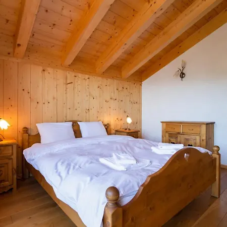 Grand Swiss Chalet Cou Cou For 10 Next To Skilift! * La Tzoumaz