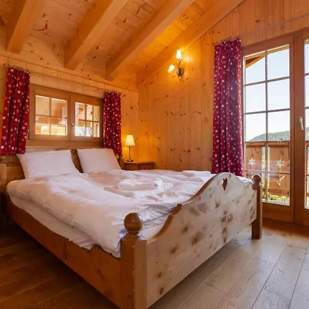 Grand Swiss Chalet Cou Cou For 10 Next To Skilift! Chalet