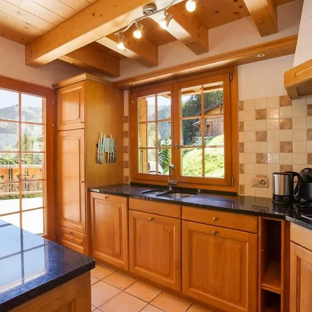 Grand Swiss Chalet Cou Cou For 10 Next To Skilift! Chalet