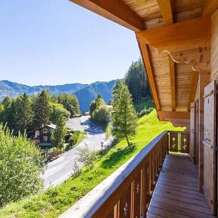 Grand Swiss Chalet Cou Cou For 10 Next To Skilift! La Tzoumaz