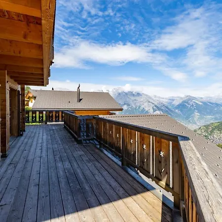 Chalet Grand Swiss Chalet Cou Cou For 10 Next To Skilift!